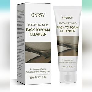 NIB ONRSV 2 boxes Of Recovery Mud Pack To Foam Cleanser